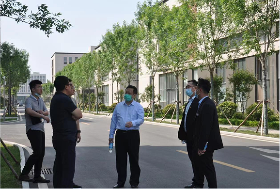 浪潮智慧物業(yè)領(lǐng)導到濟南連心物業(yè)參觀(guān)交流項目管理工作